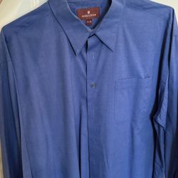 Men’s blue dress shirt from Nordstrom’s size 17 1/2-35