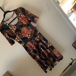 LuLaRoe Nicole dress medium