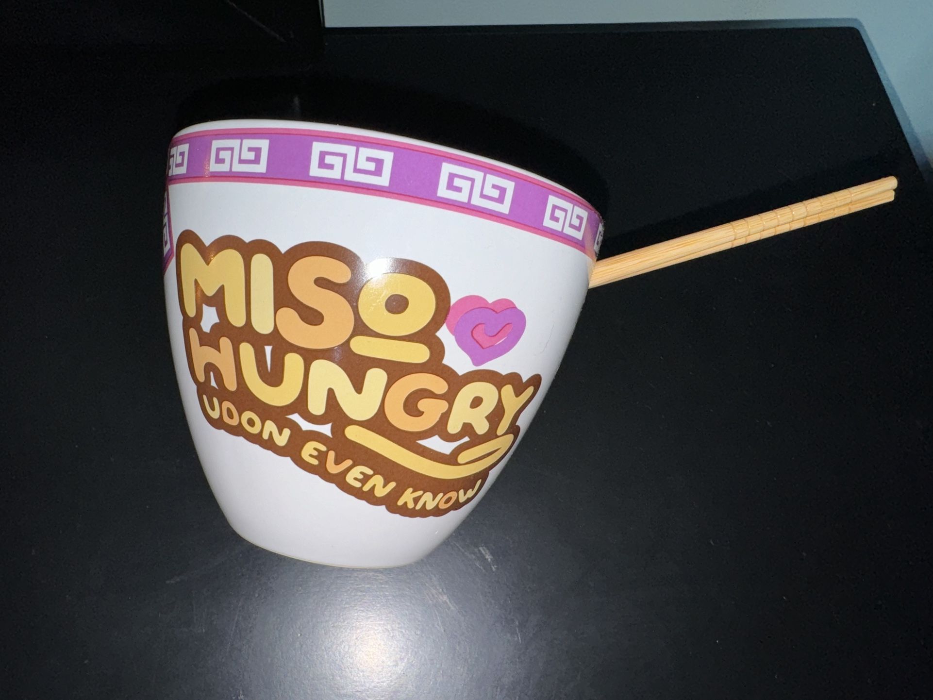 Japanese Style Ramen Bowl & Chopsticks