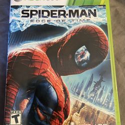 Spider-Man: Edge of Time on Xbox 360 CASE ONLY!!!