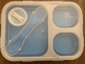 L Smart Planet Collapsible Eco Meal Kit, Large , Blue
