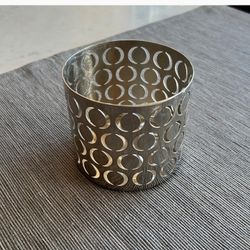 Lume Stainless Steel Candle Holder 