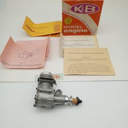 K&B. Gas Airplane Motor. Airplane Engine 