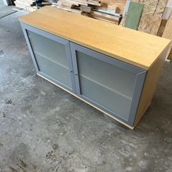 IKEA Cabinet With Glass Doors