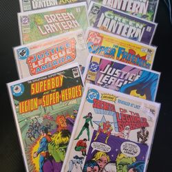 DC Comics "Justice League" & "Green Lantern"