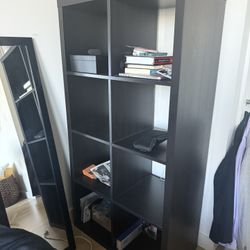 8 Cube Shelf- Black 