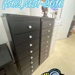 Black Paulina Chest Cajonera Comoda Nueva 