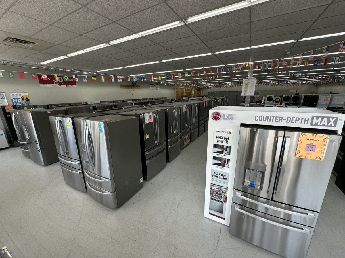 Overstock Refrigerators Up to 50% Off msrp SAVE BIG - Scratch and Dent