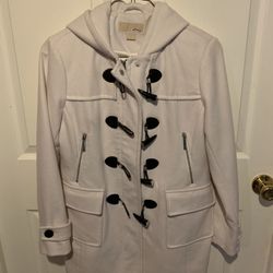 Michael Kors Hooded Coat Petite Medium