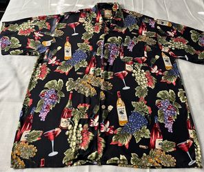 vintage Island Collection short-sleeve resort shirt Size XXL