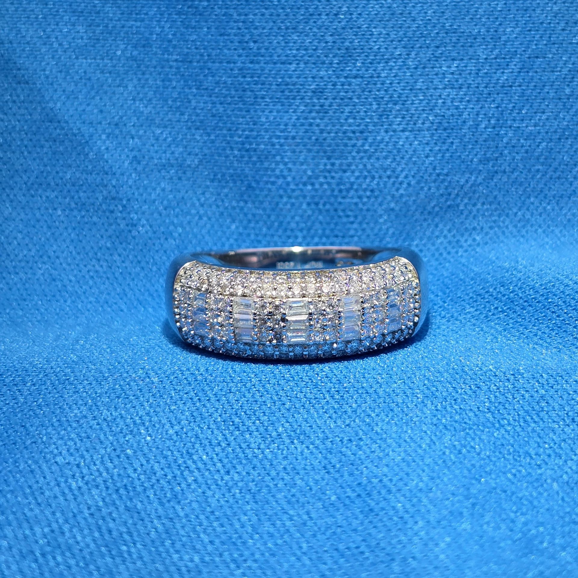 Moissanite 1.25 ctw Round Ring