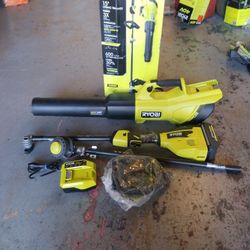 Ryobi 40v Weedeater &blower Combo 