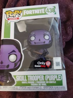 Fortnite purple skull trooper Funko pop