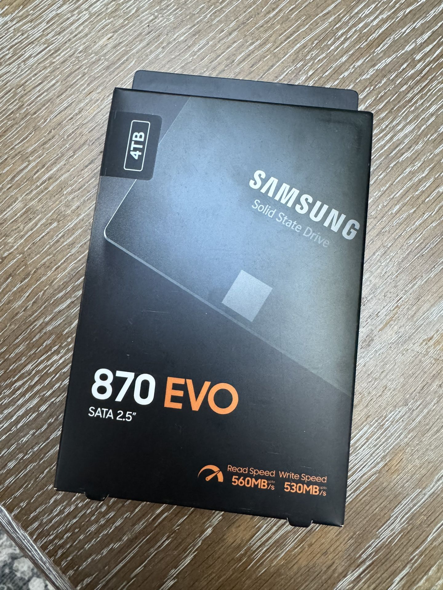 Samsung 870 Evo 4TB SSD