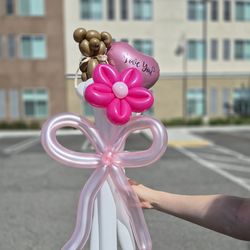 balloon flower bouquets