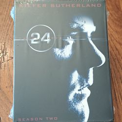 24 (Twenty-Four) TV Series Season 2 DVDs NEW 