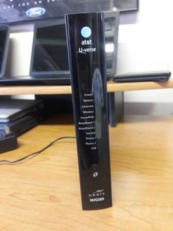 At&t modem and wifi router
