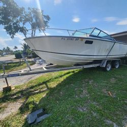 Formula 23.9  V8 Mercruiser Outdrive Aluminum Trailer 