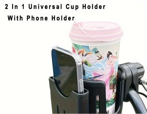 Attachable cupholder suitable for any size cup