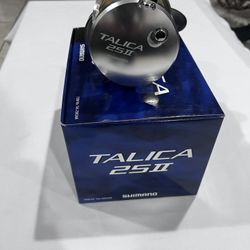 Shimano Talica 25II-CAM 2-Speed Reel NEW w/ Box