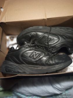 All Black New Balance Shoes Size 8