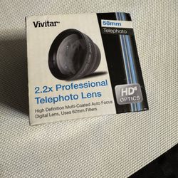 Vivitar  2.2x Professional Telephoto Lens