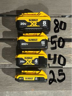New 20v Dewalt battery stating $25 n up firm