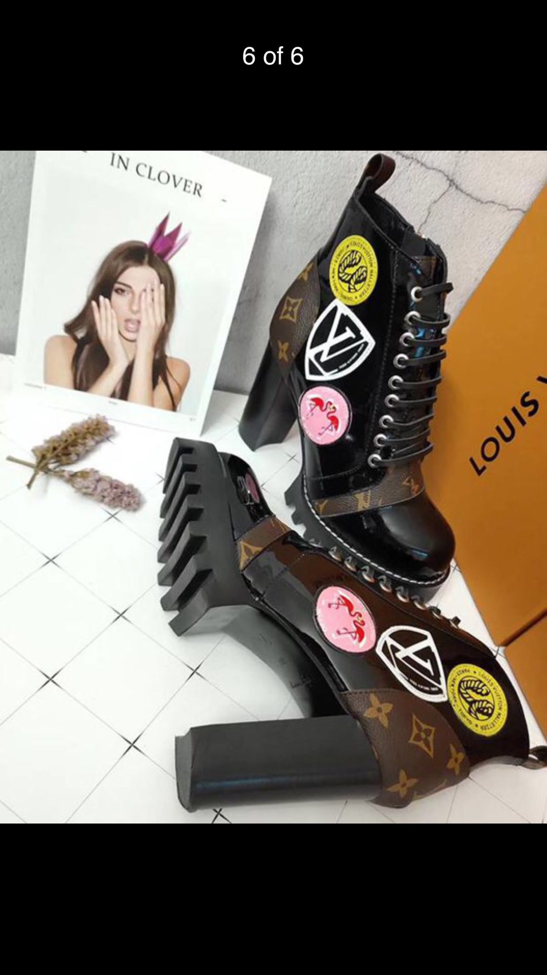 Louis Vuitton female boots