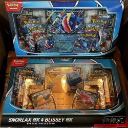 Greninja / Snorlax & Blissey Ex Boxes