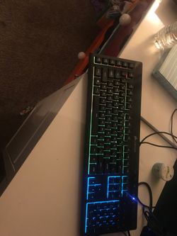 Gaming keyboard Corsair k55 RGB $35 or 30