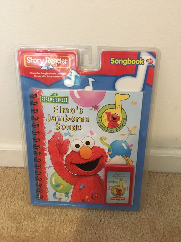 sesame street story reader elmo songs jamboree offerup pack