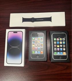 Apple iPhone Empty Retail Box Mixed Lot
