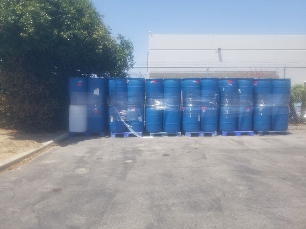 55 Gallon Plastic Drums