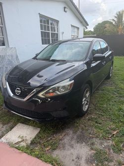 Nissan Sentra Black 4-Door Sedan