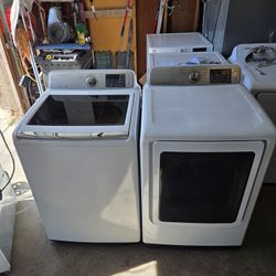 Samsung Washer And Electric Dryer Large Capacity 