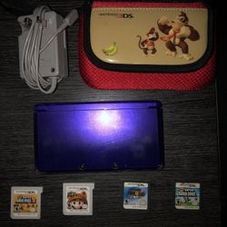 Purple Nintendo 3DS (everything Included)