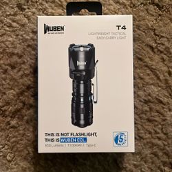 Wuben T4 Lightweight, Tactical Flashlight
