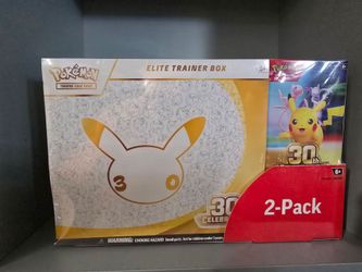 30th celebrations etb bundle 2 pack
