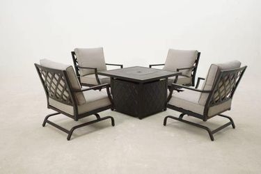 Brand new Outdoor Seats Firepit table High end free shipping