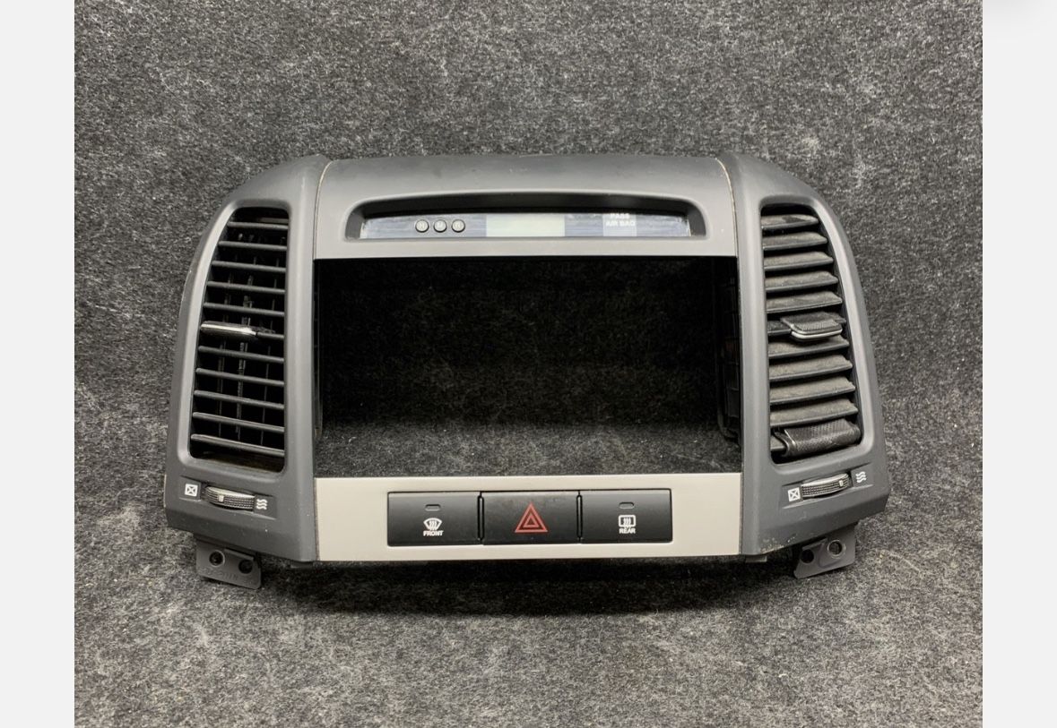 ✨OEM 2007-2009Hyundai Santa Fe Hazard Defrost Switch Panel Radio Bezel Vents