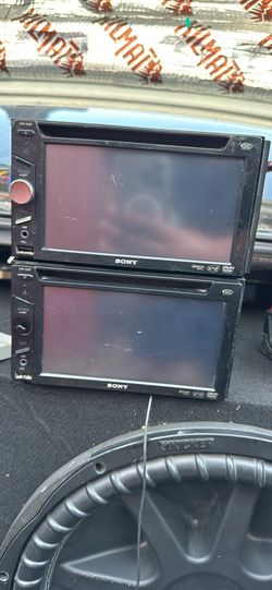 Sony stereo pantalla