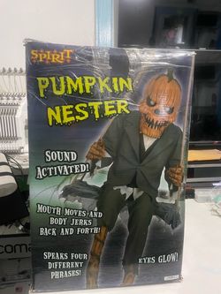 Halloween Animatronic Pumpkin Nester