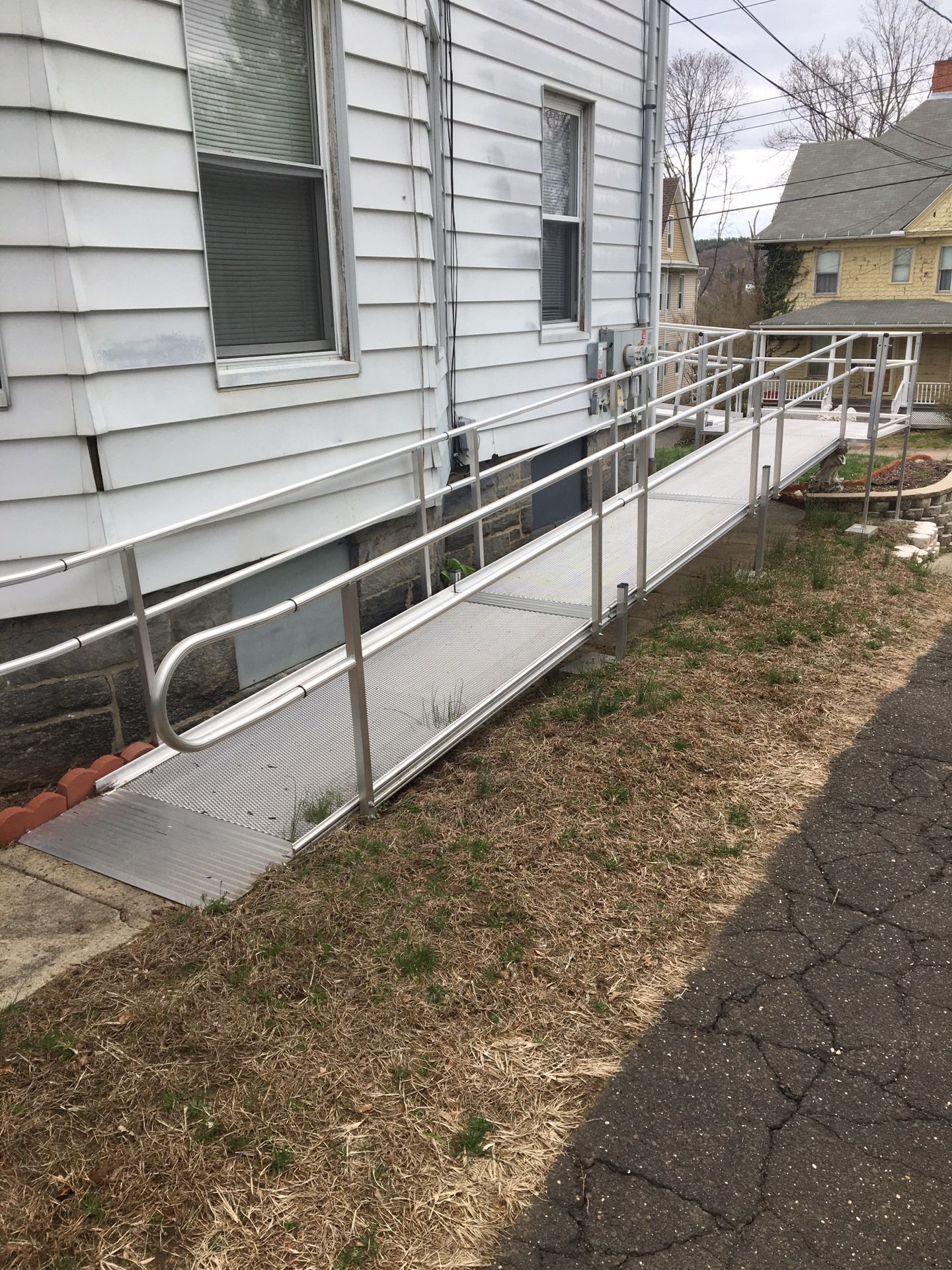 Aluminum Handicap ramp