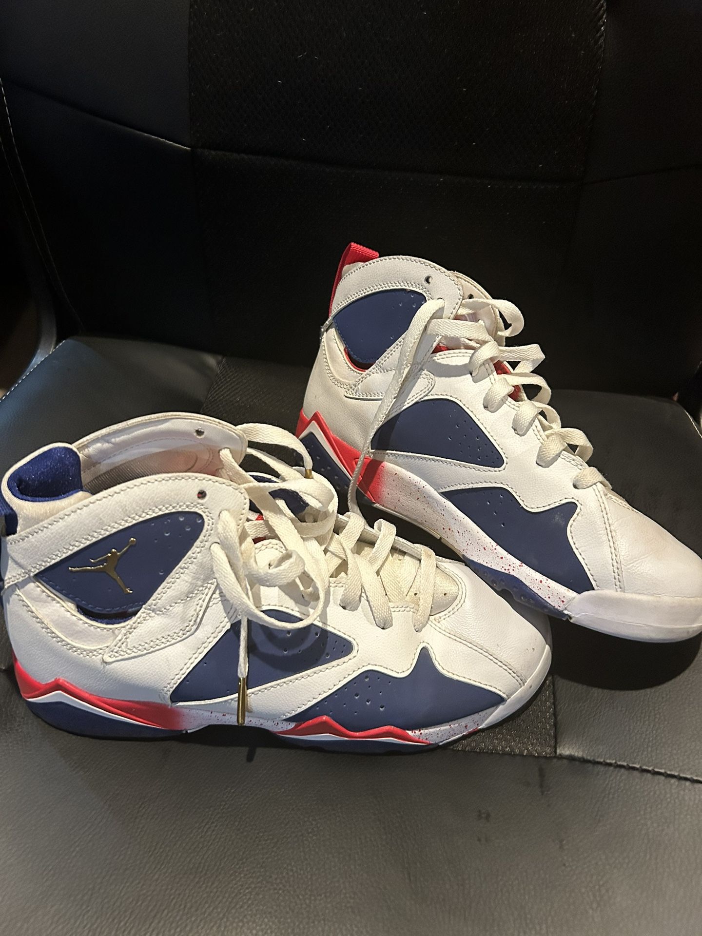  2 Nike Air Jordan Retro  7 - VII Tinker Alternate Olympic GS Size 6.5Y Youth Kids