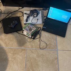 PS4, Xbox ONe S , 32” Tv and  i3 Laptop