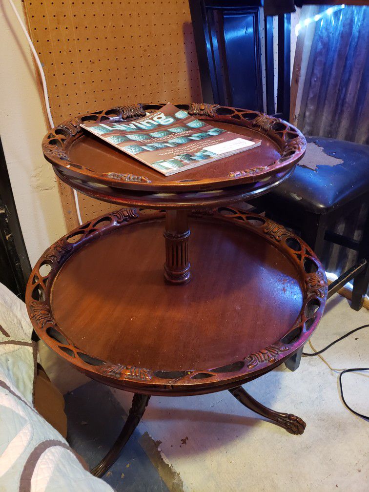 Vintage Two Tier Table