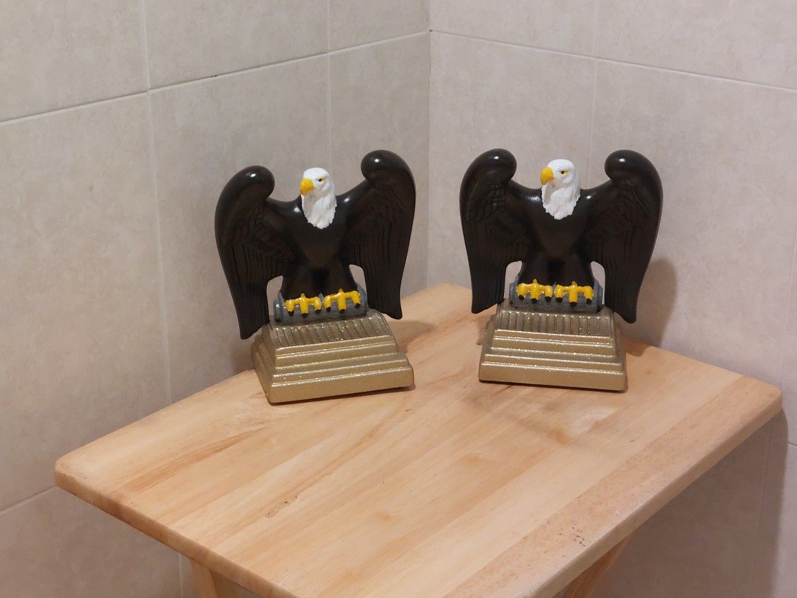 Bald Eagles Hand Painted (2)