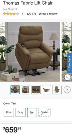 Costco Fabric Lift Chair