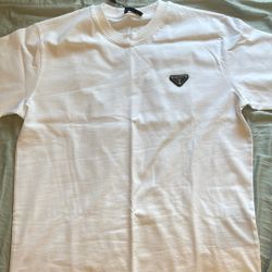 Prada Terry T White Shirt
