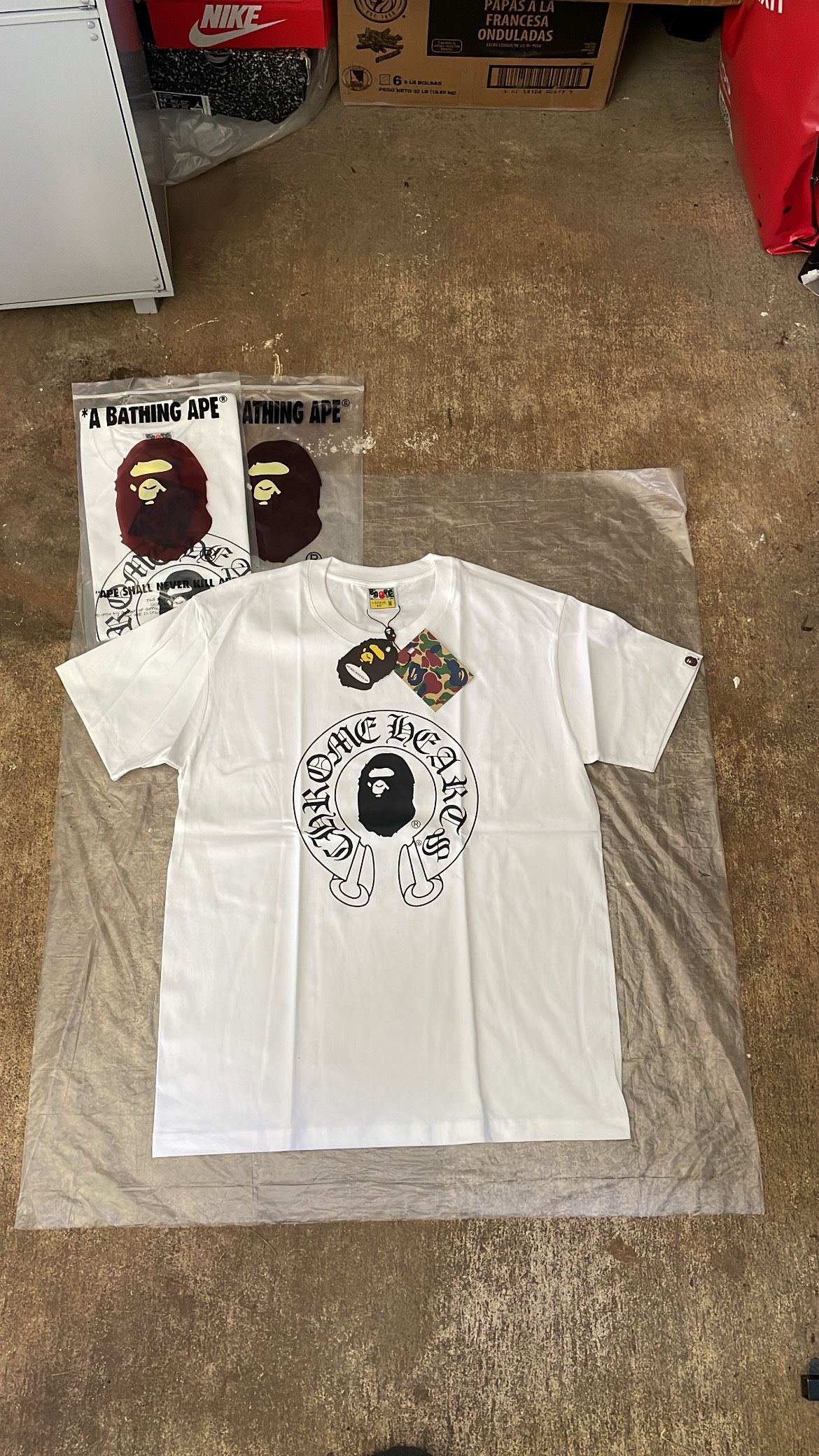 White Bape Shirts